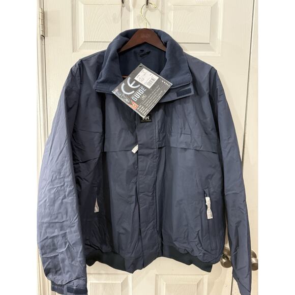 NWT MENS Navy HELLY HANSEN JACKET RN #73983 CA #26405 THINSULATE XXX Large TTTG - Picture 1 of 4